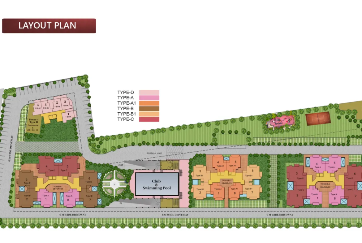 2 BHK / 3BHK  Premium Residential Apartments Sector 1, Noida | NCR Monarch