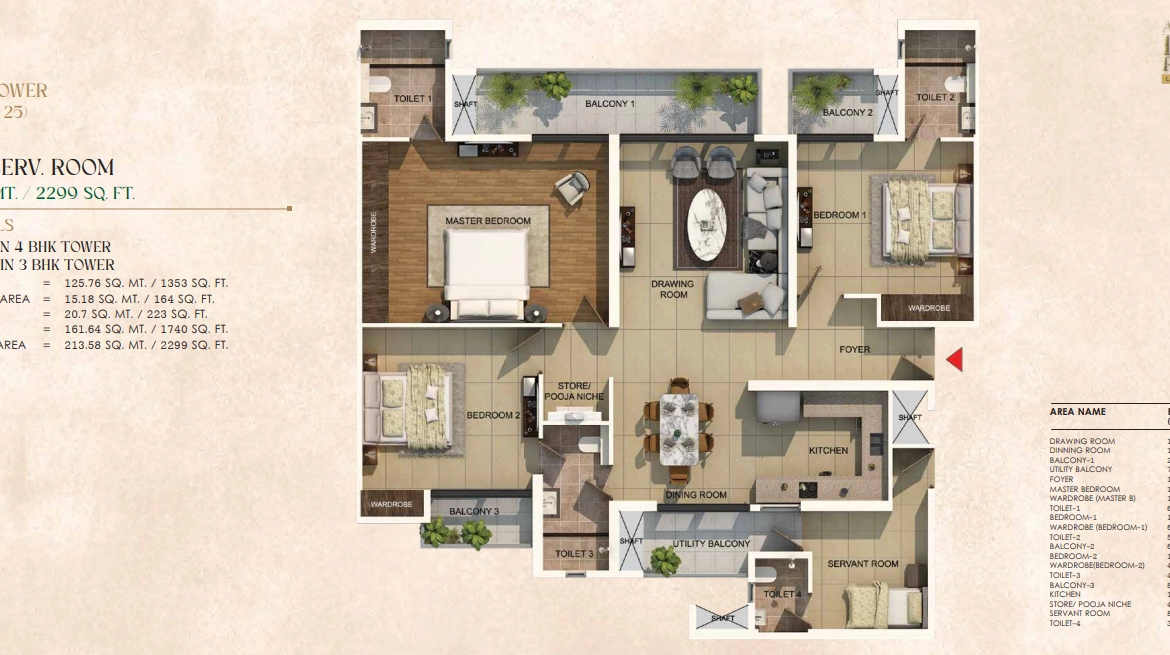 Luxury 3 & 4 BHK Apartments in Techzone 4, Greater Noida West | Aspire Leisure Park by Gaurs