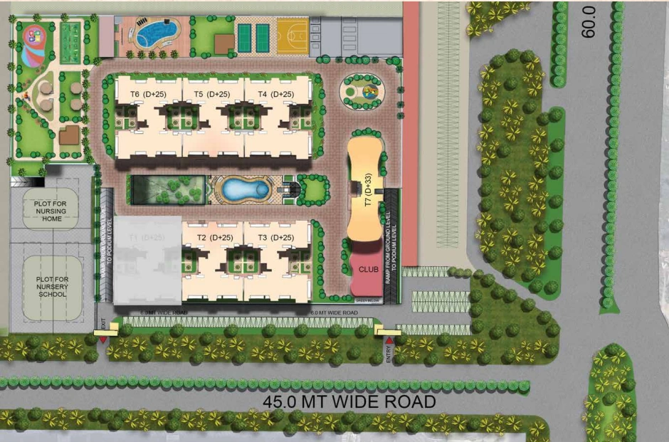 Luxury 3 & 4 BHK Apartments in Techzone 4, Greater Noida West | Aspire Leisure Park by Gaurs