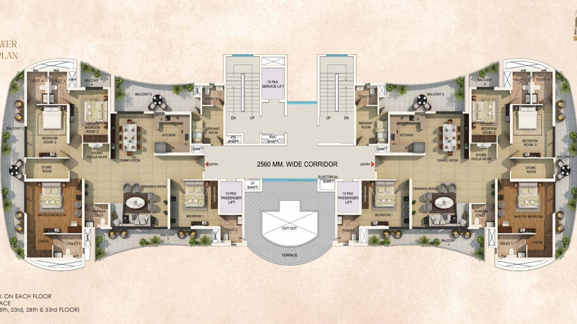 Luxury 3 & 4 BHK Apartments in Techzone 4, Greater Noida West | Aspire Leisure Park by Gaurs